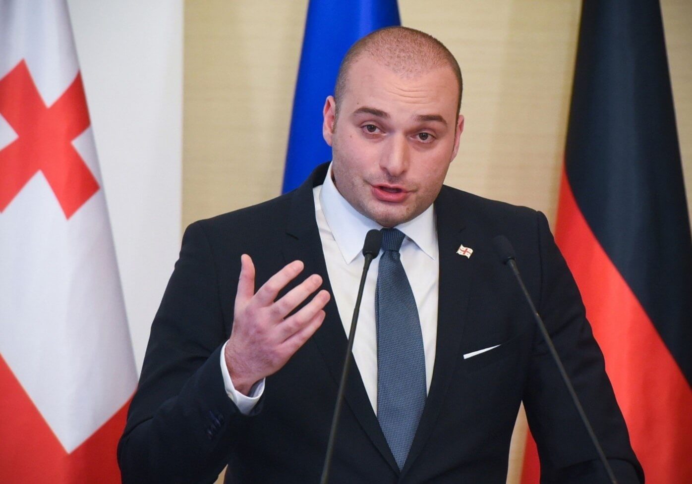 जर्जियाका प्रधानमन्त्रीद्वारा राजीनामा