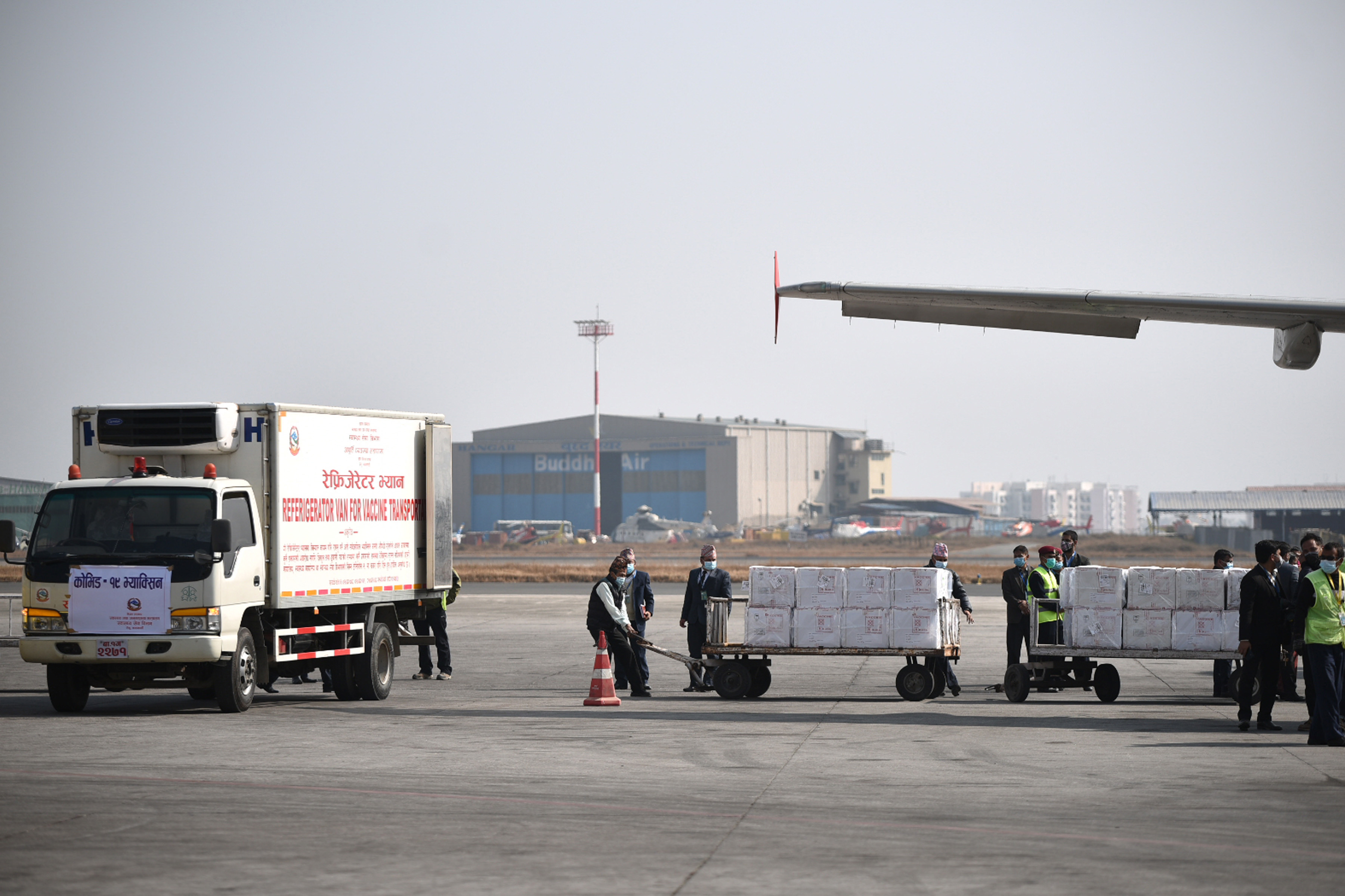 भारतद्वारा छिमेकी देशलाई ५५ लाख खोप सहयोग 