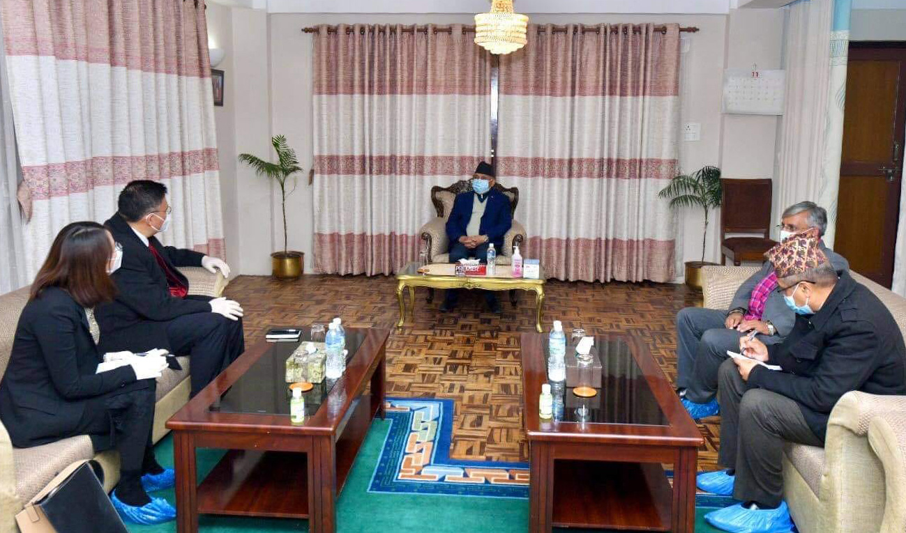नेपाल र चीनबीचको सम्बन्ध नयाँ उचाइमा : प्रधानमन्त्री