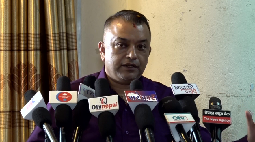 देवानगञ्ज घटनाको निष्पक्ष छानबिन र संयमता अपनाउन गगन थापाको आग्रह