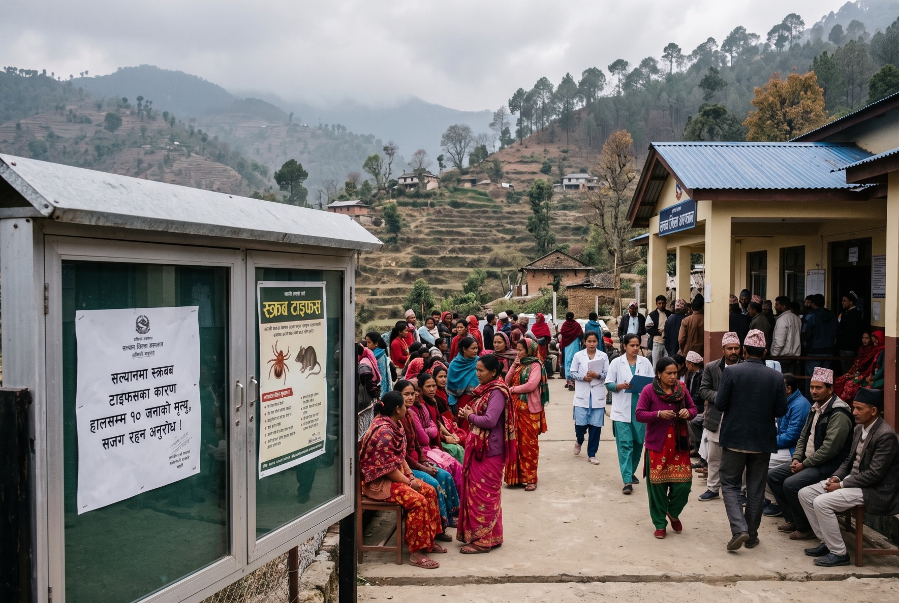 सल्यानमा स्क्रब टाइफसबाट मृत्यु हुनेको संख्या १० पुग्यो
