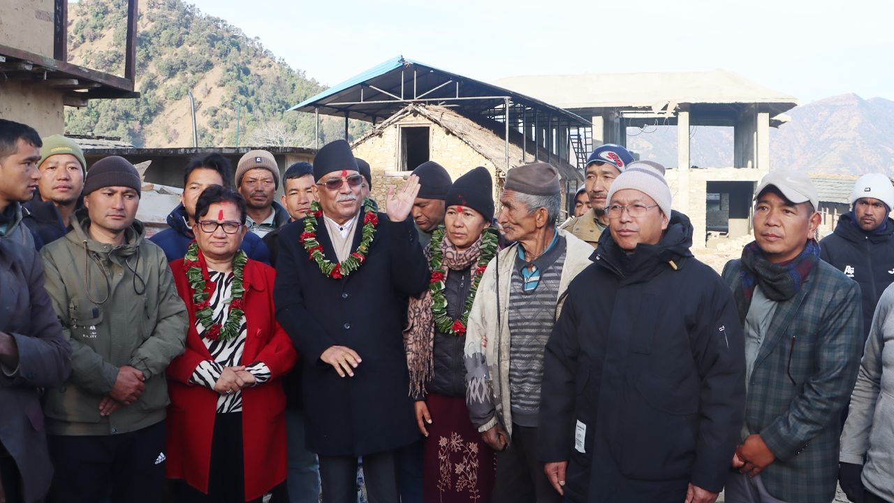 शान्तिको यात्रा तय गर्ने ऐतिहासिक बैठक स्थल चुनबाङमा प्रचण्ड