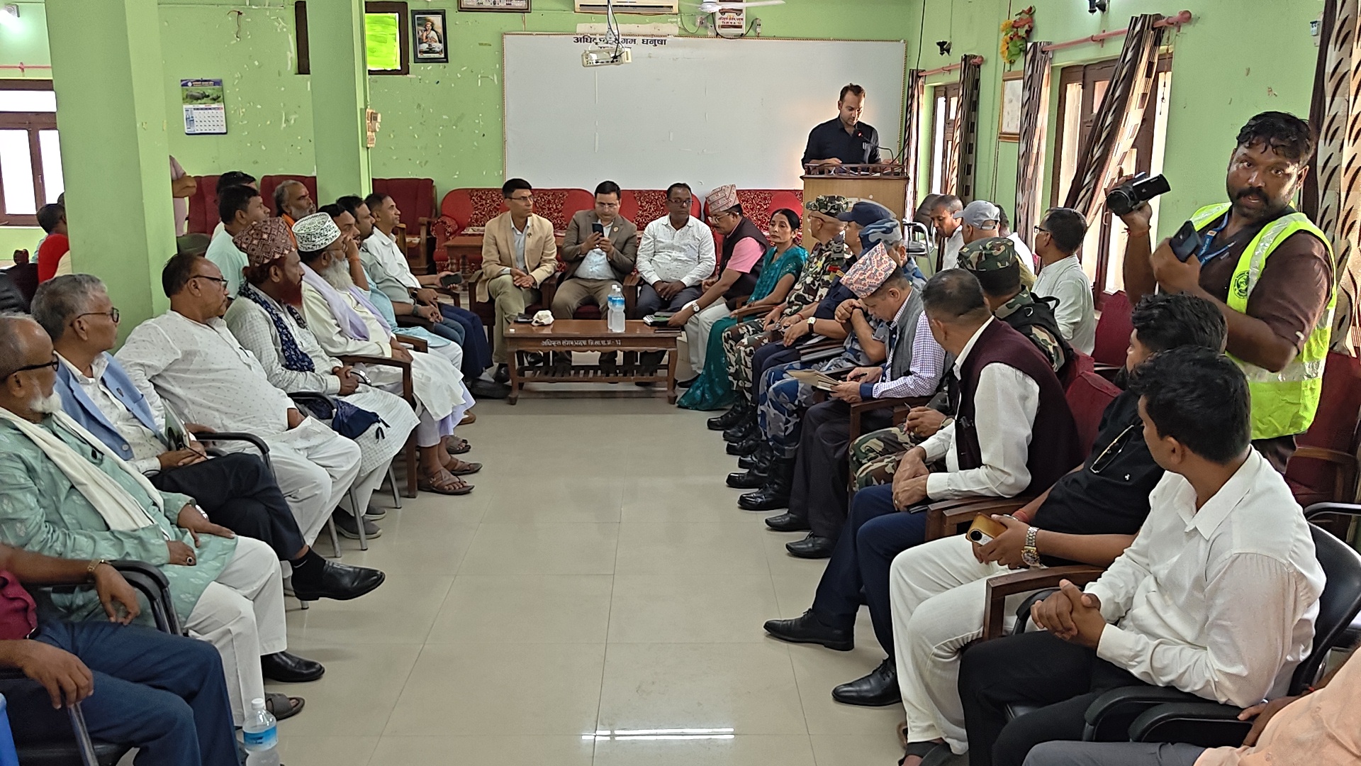 धनुषामा सर्वपक्षीय बैठक सम्पन्न, सद्भाव र्‍याली निकाल्ने निर्णय