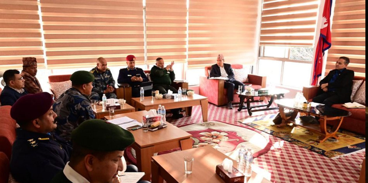 रौतहट तनावबारे केन्द्रीय सुरक्षा समितिको बैठकमा छलफल