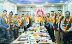 नाडाको नवनिर्वाचित अध्यक्षलाई पदभार हस्तान्तरण तथा सपथ ग्रहण सम्पन्न