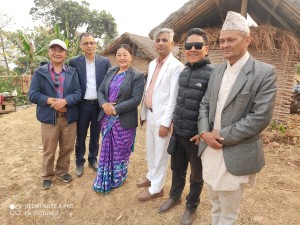 आगलागीले मृत्यु भएका परिवारलाई प्रदेश सरकारको एक लाख रुपैयाँ सहयोग