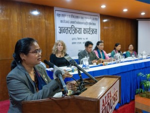 दोस्रो राष्ट्रिय कार्ययोजनाको प्रभावकारी कार्यान्वयनका लागि अन्तरक्रिया कार्यक्रम