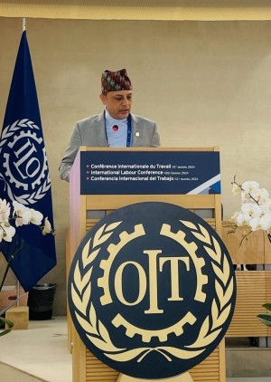 नेपाल आइएलओको ‘गभर्निङ बडी’ उपसदस्यमा निर्वाचित 