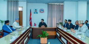 मुख्यमन्त्रीहरूसँग प्रधानमन्त्रीको अन्तरंग कुराकानी 