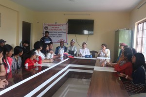 ललितपुर महानगरपालिका–२४ नं. वडाद्धारा बाल क्लबलाई खेलकुदका सामाग्री वितरण 