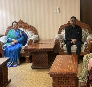 पूर्वराष्ट्रपति भण्डारी चीनमा, आज बिशेष सम्बोधन गर्ने