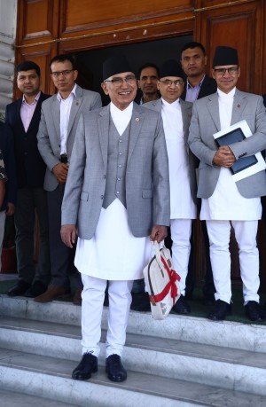 बजेट भाषण- आगामी वर्षमा ५ लाख जग्गाधनी पूर्जा बाँडिने