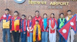 एशियाली चेसमा सहभागी हुने टोली भारत प्रस्थान 