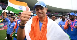 विश्वकप जितेपछि द्रविडले भने : खेलाडीको रुपमा जित्न सकिन, प्रशिक्षक बनेर जिते