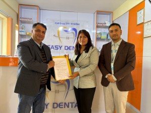 इजी डेन्टल र कुमारी बैंक लिमिटेडबीच सम्झौता