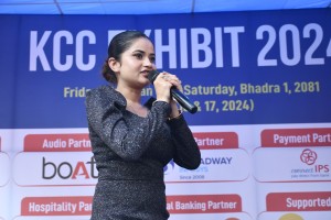 ‘केसीसी एक्जिबिटको समापन : एलिना चौहान र इच्छिता–विक्षितासँग रमाए विद्यार्थी