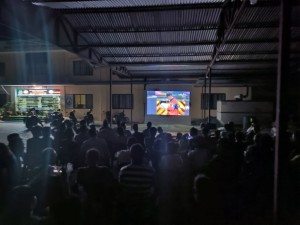नेपालको खेल हेर्न निजगढ नगरपालिकामा ओइरिए दर्शक