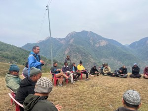 घुम्टे साँस्कृतिक तथा प्राकृतिक संरक्षण मञ्चको टोल टोलमा अभियान 