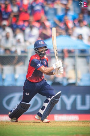 टि ट्वान्टी विश्वकपमा अर्धशतक बनाउने दोस्रो नेपाली बने दीपेन्द्र 