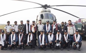 नेपाली सेनाको हिमाल सफाइ टोली स्याङ्गबोचेमा