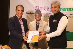 बन्दीपुर केवलकार एण्ड टुरिजम लिमिटेड र लेमन ट्री होटल्सबीच फ्रेन्चाइजी सम्झौतामा हस्ताक्षर