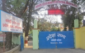 कोशीमा संकल्प प्रस्ताव पारित भएको पत्र प्रदेश प्रमुखलाई पठाइयो