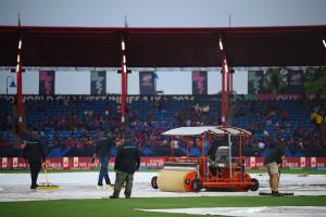 नेपाल र श्रीलंकाबीचको खेल बर्षाले रद्ध, दुवैले एक एक अंक बाँडे