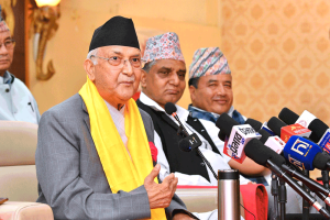 गिरीबन्धुमा कांग्रेसले मिथ्या प्रचार गर्यो : ओली