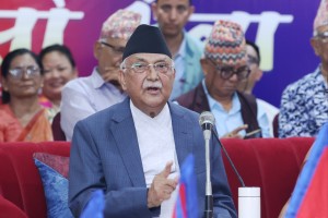 पार्टीभित्रको एकता मजबुत बनाए एमालेलाई कसैले पराजित गर्न सक्दैन : अध्यक्ष ओली 