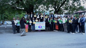 संविधान जोगाउन माग गर्दै पोखरामा र्‍याली