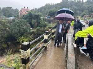 मन्त्री घिसिङसहितको टोलीद्वारा चोभार–गल्छी क्षेत्र निरीक्षण