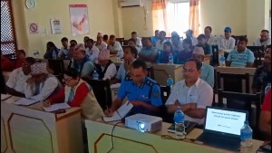 जिल्ला प्रशासन कार्यालय प्रवाह गर्ने सेवा बारे जानकारी दिन अन्तरक्रिया