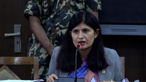 सामान्य प्रशासनमन्त्री न्यौपानेले सार्वजनिक गरिन् एक महिनाको प्रगति
