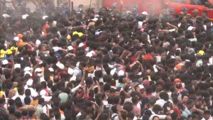 भारत धर्म रथ यात्रा : पुरीमा भव्य रथ यात्राको अवसरमा भक्तजनहरूको ठूलो भीड