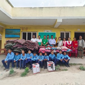 ​​​​​​​दृष्टिविहिन बालबालिकालाई सिटिजनको सहयोग