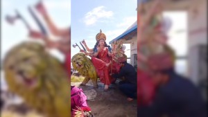 बाजुराको धार्मिक तथा पर्यटकीय स्थल कालाजग्रामा राखियो देवीको मुर्ति 