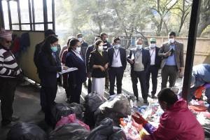 काठमाडौं महानगरले रोक्यो कान्ति अस्पतालको फोहोर संकलन