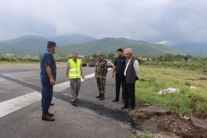 सुर्खेत विमानस्थल मर्मतको काम सकियो, भोलिदेखि नियमित उडान हुने 