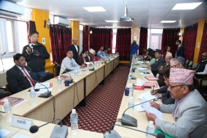 कृषि, सहकारी तथा प्राकृतिक स्रोत समितिको बैठक बस्दै