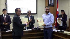 विपद् व्यवस्थापनका लागि ड्रोन प्रयोग गर्ने सम्बन्धी सम्झौता