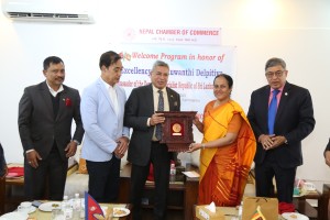 नेपाल र श्रीलंकाबीच व्यापार सहजीकरण एवं हवाईसेवा विस्तार लागि आग्रह