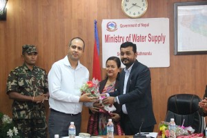 खानेपानी मन्त्री यादव र भारत सरकारका विज्ञ टोलीहरूबीच खानेपानी समस्या समाधानका विषयमा छलफल