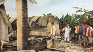 बनाना रिसोर्टमा आगलागी, ४० लाख क्षतिको अनुमान 