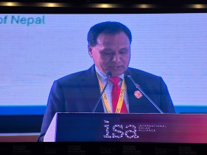 नेपालको नविकरणीय ऊर्जामा लगानी गर्न मन्त्री घिसिङले गरे अन्तर्राष्ट्रिय समुदायलाई आह्वान