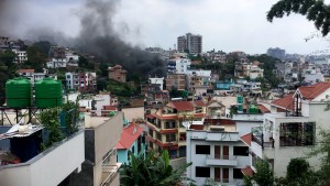 कांग्रेस प्रवक्ता डा.महतको निजी निवासमा आगजनी