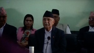 विद्या भण्डारीको आग्रहमा भेट भएको हो, पार्टीभित्र मतभेद छैन : केपी ओली