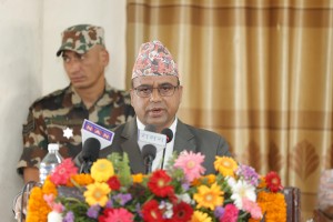 लेखनमा लगाम लगाउँदा लोकतन्त्र रहंदैन : मन्त्री पाण्डे
