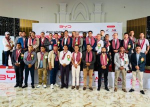 नेपाल अटोमोटिभ व्यवसायी एसोसिएसनको अध्यक्षमा बम र सह–अध्यक्षमा चिमोरिया