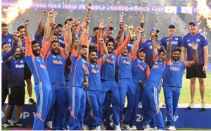 भारतले उचाल्यो एसिया कपको उपाधि 
