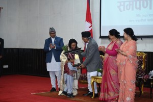 गीत र सङ्गीतमा रहेको विविधताले राष्ट्रिय एकताको भावनालाई सुदृढ बनाउन योगदान दिएको छ : राष्ट्रपति